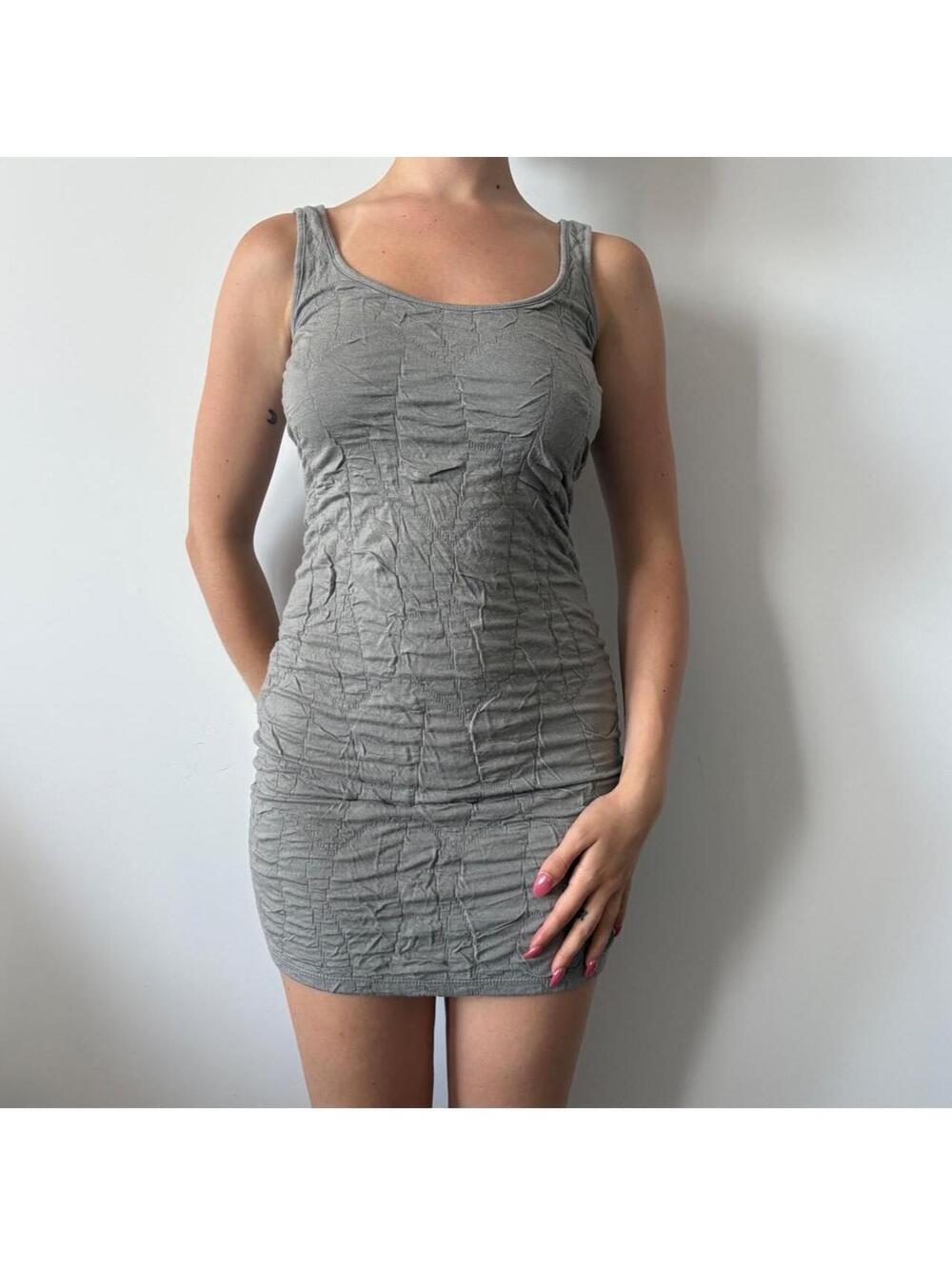 Material Girl Women's Grey Dress